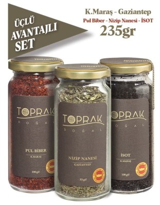 Toprak Doğal - Baharat 3'lü Avantajlı Set 1