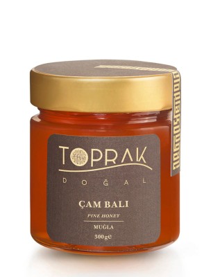 Toprak Doğal - Çam Balı Muğla 300 Gr