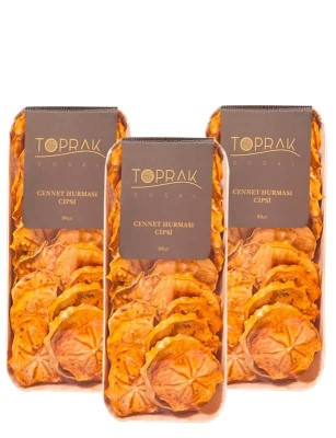Toprak Doğal - Cennet Hurması Cips 3'lü Avantajlı Set