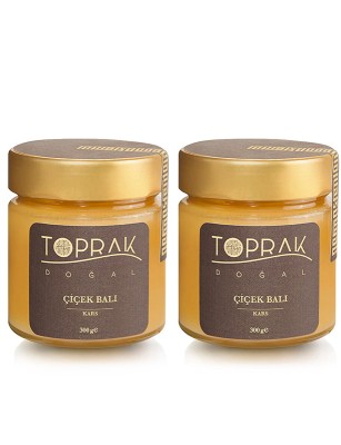 Toprak Doğal - Çiçek Balı 2'li Set