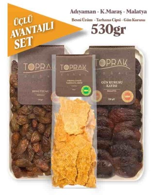 Toprak Doğal - Atıştırmalık Avantajlı 3'lü Set 1