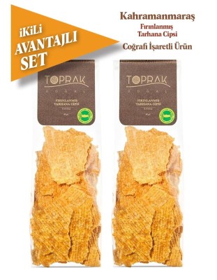 Toprak Doğal - Fırınlanmış Tarhana Cips Avantajlı 2'li Set