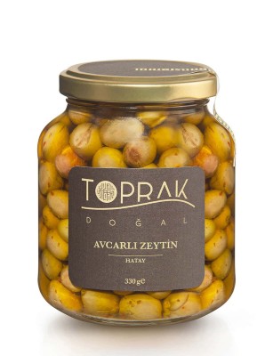 Toprak Doğal - Avcarlı Halhali Zeytini 330 G Hatay 