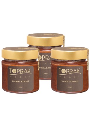 Toprak Doğal - Hurma Ezmesi 3'lü Avantajlı Set