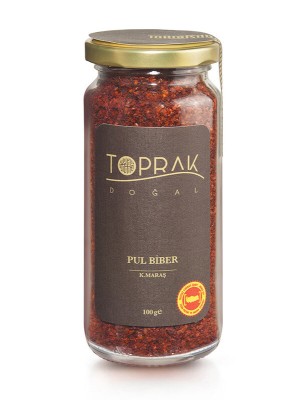 Toprak Doğal - Pul Biber 100 G K.Maraş