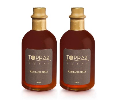 Toprak Doğal - Kestane Balı 2'li Set
