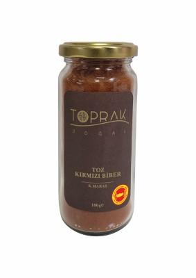 Toprak Doğal - K.Maraş Toz Kırmızı Biber 100 g