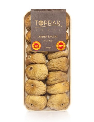 Toprak Doğal - Kuru İncir 250 G Aydın