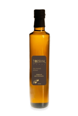 Toprak Doğal - Organik Trilye Zeytinyağı 500 ml Soğuk Sıkım