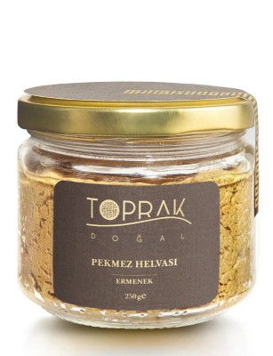 Toprak Doğal - Şekersiz Pekmez Helvası 250 G Ermenek - Şekersiz