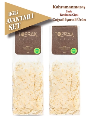 Toprak Doğal - Sade Tarhana Cips Avantajlı 2'li Set