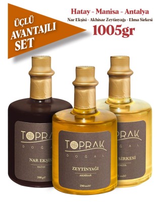 Toprak Doğal - Sos Avantajlı 3'lü Set