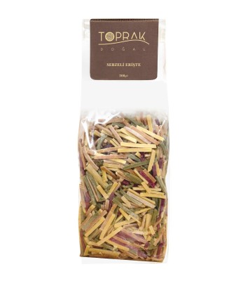 Toprak Doğal - Sebzeli Erişte 300 G