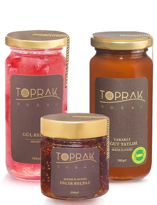 Toprak Doğal - Tatlı Kahvaltı Seti