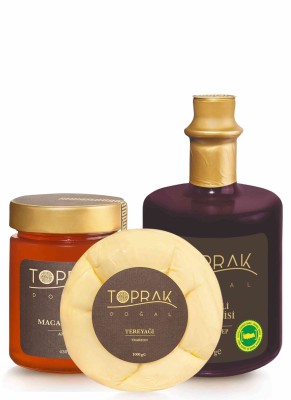 Toprak Doğal - Tereyağ, Bal, Nar Ekşisi Seti