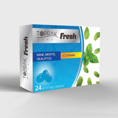 Toprak Doğal - Toprak Fresh-Nane,Mentol,Okaliptus 62 G